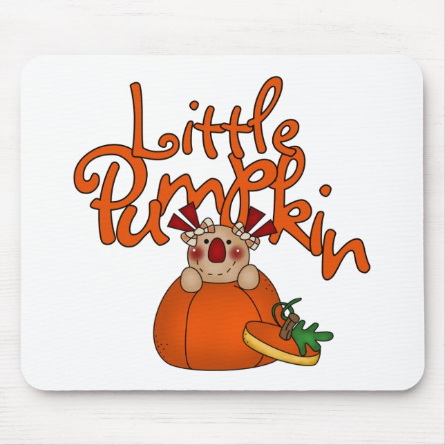 Little Pumpkin Mouse Pad (Front)