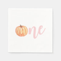 Little Pumpkin pastel pink first birthday