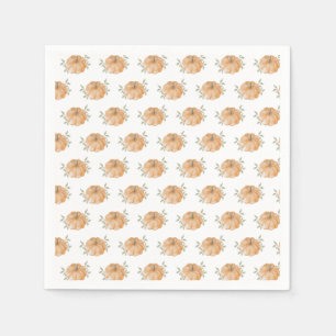  Little Pumpkin Pattern Autumn  Napkins