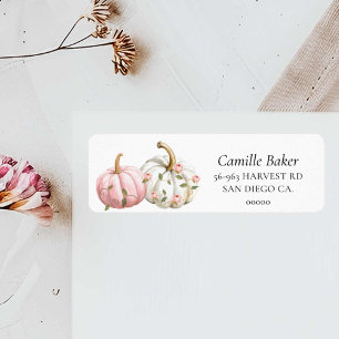 Little Pumpkin Return Mailing Label