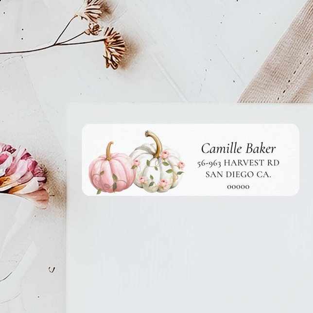 Little Pumpkin Return Mailing Label (Creator Uploaded)