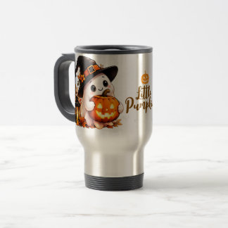Little Pumpkin Travel Mug Gift Halloween Mug