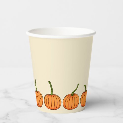 Little Pumpkins Paper Cup