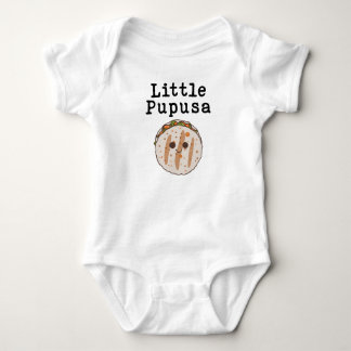 Little Pupusa Baby Bodysuit Cute Salvadoran Food