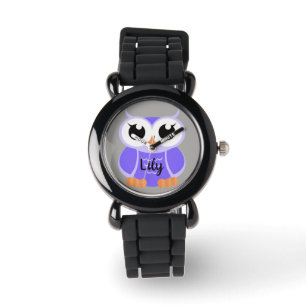"Little Purple Owl" Watch