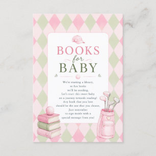 Little Putter Books for Baby Card