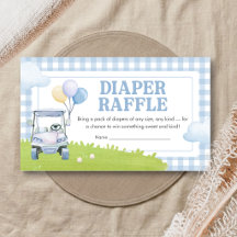 Little Putter Golf Baby Shower Diaper Raffle