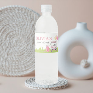 Little Putter Golf Baby Shower Water Bottle Label