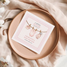 Little Putter Pink Golf Clothesline Baby Shower
