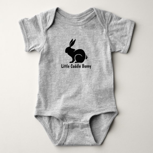 Little Rabbit Design Baby Bodysuit