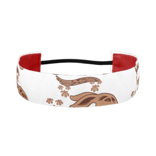 little rabit flip flops athletic headband