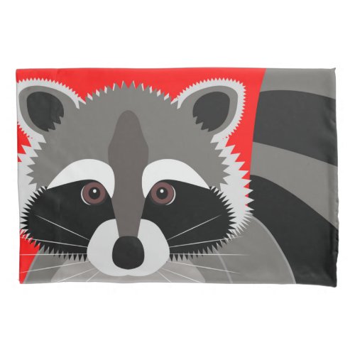 Little Raccoon Rascal Pillowcase