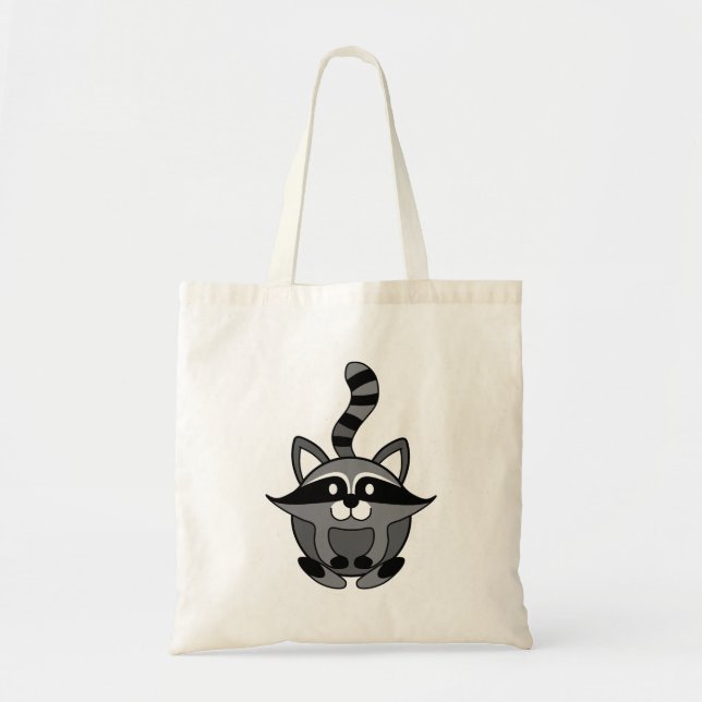 Little Raccoon Tote Bag (Front)