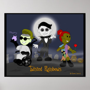 Little Rainbow Comics: Twisted Rainbows Poster