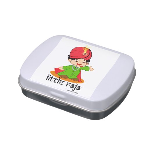 Little Raja favor tin (Side)