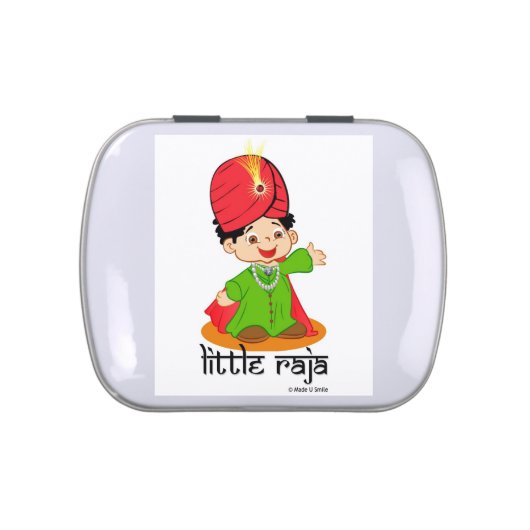 Little Raja favor tin (Top)