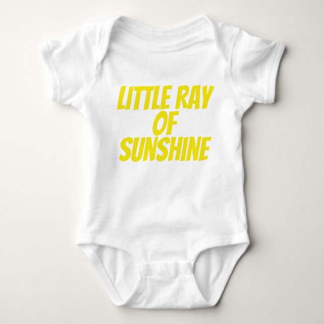 Little ray of Sunshine | Baby Bodysuit (Front)