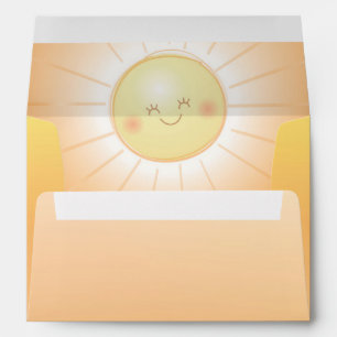 Little Ray of Sunshine Baby Shower Envelope