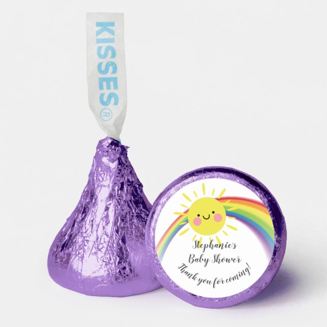 Little Ray of Sunshine Baby Shower Hershey®'s Kisses® (Front)