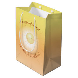 Little Ray of Sunshine Baby Shower Medium Gift Bag