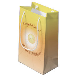 Little Ray of Sunshine Baby Shower Small Gift Bag