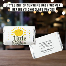 Little Ray of Sunshine Glitter Baby Shower