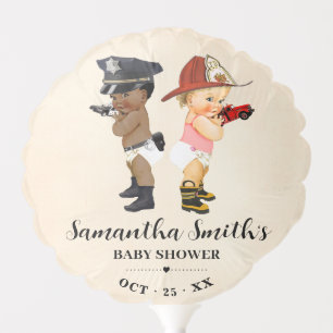 Little Recruit on the Way Baby Shower Balloon