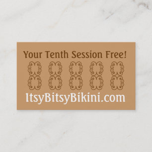 Little Red Bikini Business Card