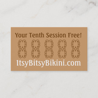 Little Red Bikini Business Card