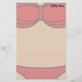 Little Red Bikini Stationery