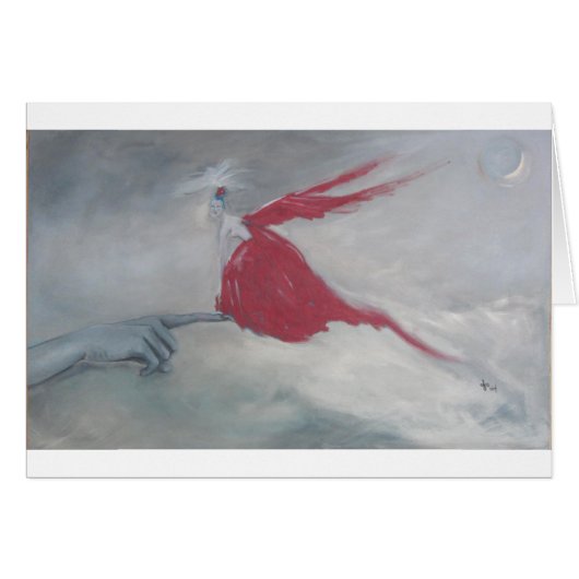 Little Red Bird Cards (Front Horizontal)