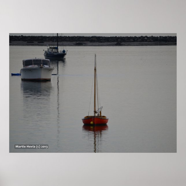 Little Red Boat Poster (Front)