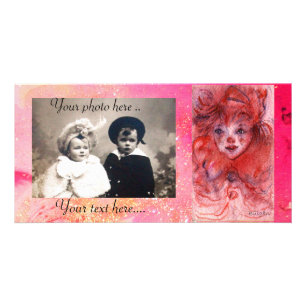 LITTLE RED CLOWN CARD