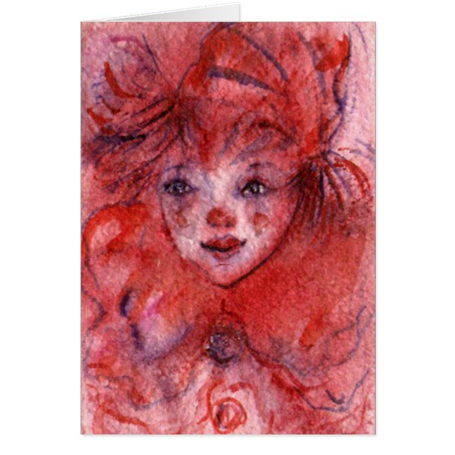 LITTLE RED CLOWN CARDS (Front)