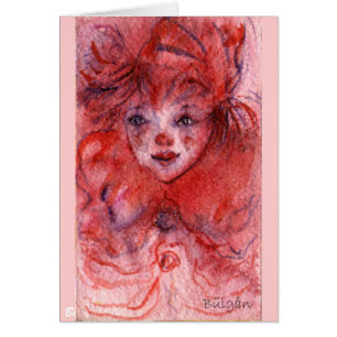 LITTLE RED CLOWN CARDS