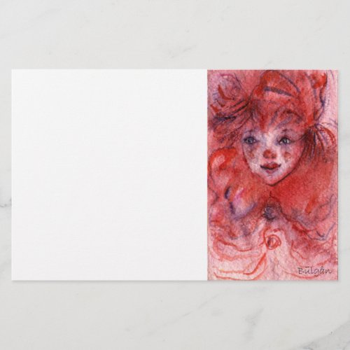 LITTLE RED CLOWN STATIONERY