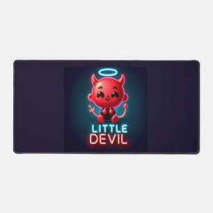 Little Red Devil Halloween Desk Mat