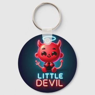 Little Red Devil Halloween Keychain