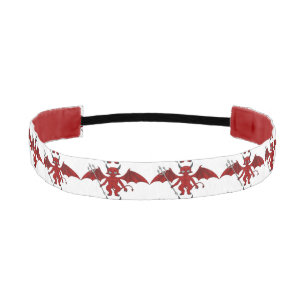 Little Red Devil Thunder_Cove Athletic Headband
