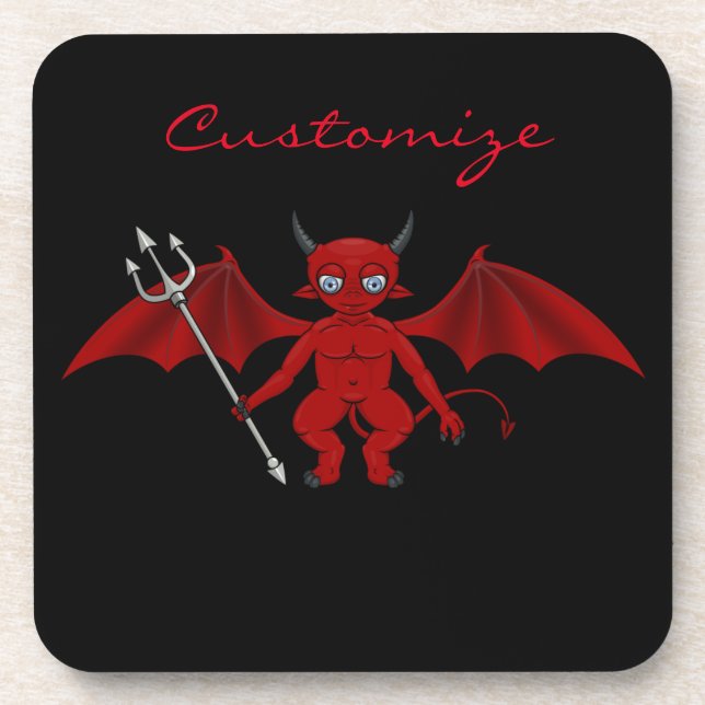 Little Red Devil Thunder_Cove Coaster (Front)