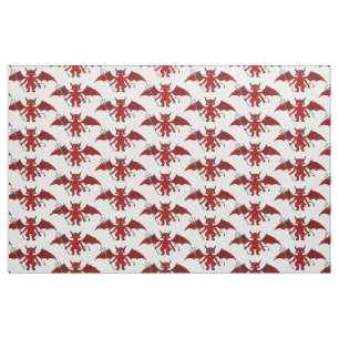 Little Red Devil Thunder_Cove Fabric