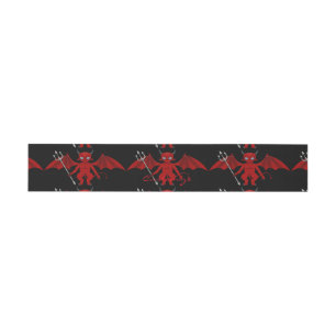 Little Red Devil Thunder_Cove Invitation Belly Band