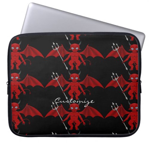 Little Red Devil Thunder_Cove  Laptop Sleeve