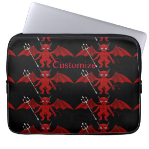 Little Red Devil Thunder_Cove Laptop Sleeve