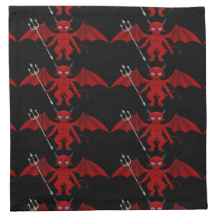 Little Red Devil Thunder_Cove Napkin