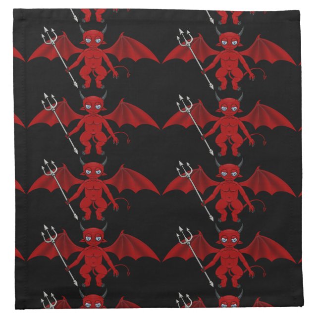 Little Red Devil Thunder_Cove Napkin (Front)