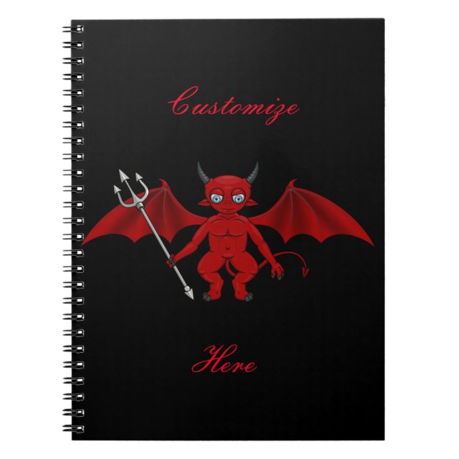 Little Red Devil Thunder_Cove Notebook (Front)