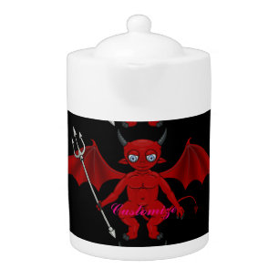 Little Red Devil Thunder_Cove Teapot