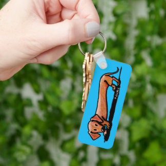 Little Red Doxie Keychain