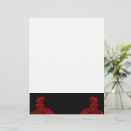 Little red Dragon (Standing Front)